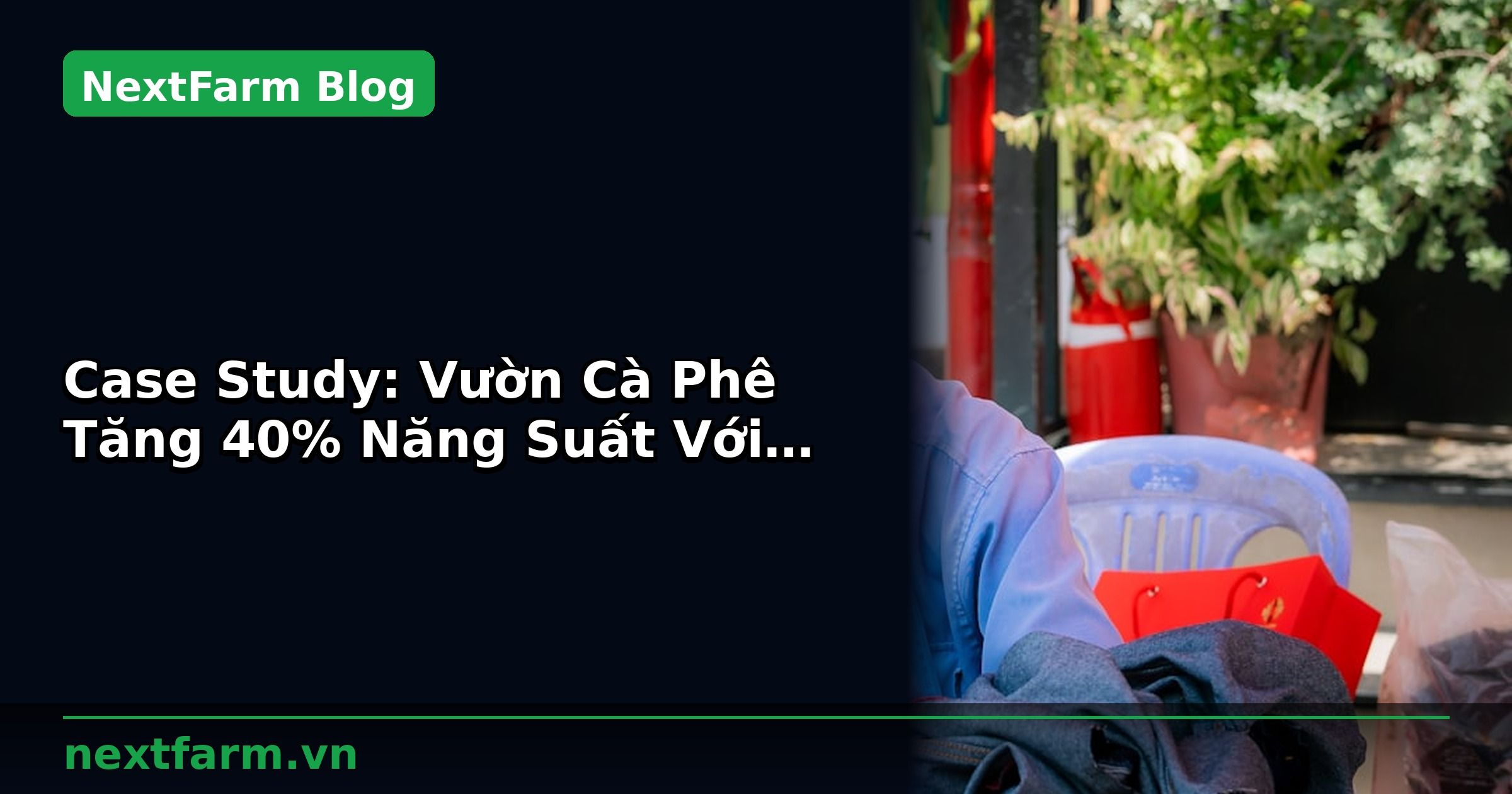 Case Study: Vườn Cà Phê Tăng 40% Năng Suất Với Công Nghệ | NextFarm