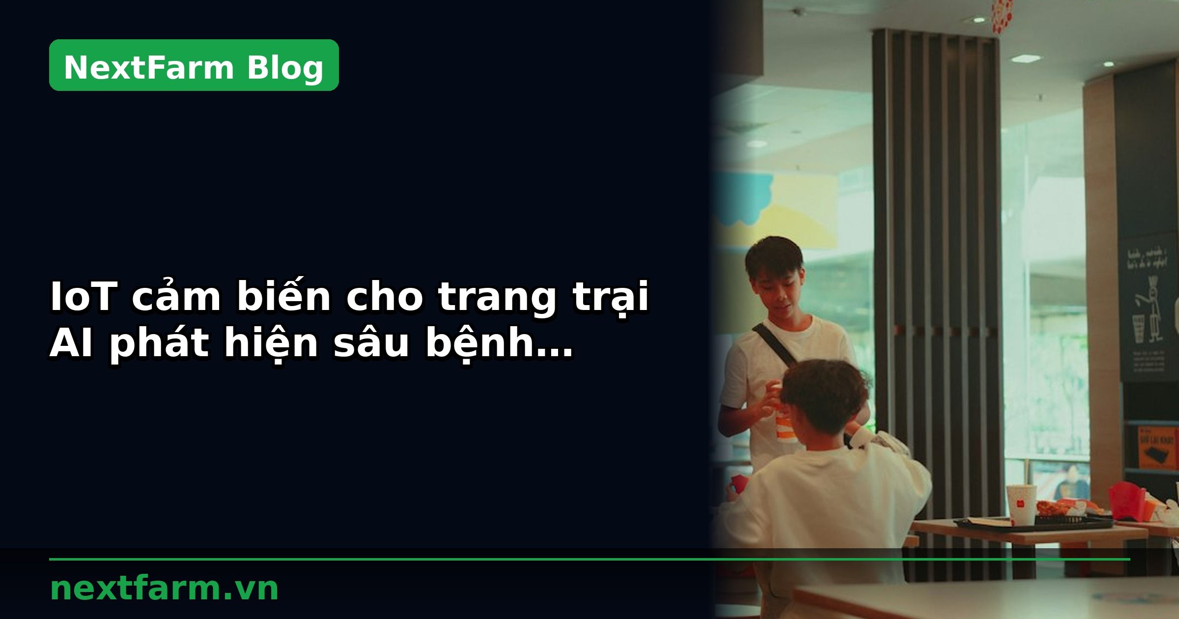 IoT cảm biến cho trang trại AI phát hiện sâu bệnh: chọn thiết bị phù hợp | NextFarm
