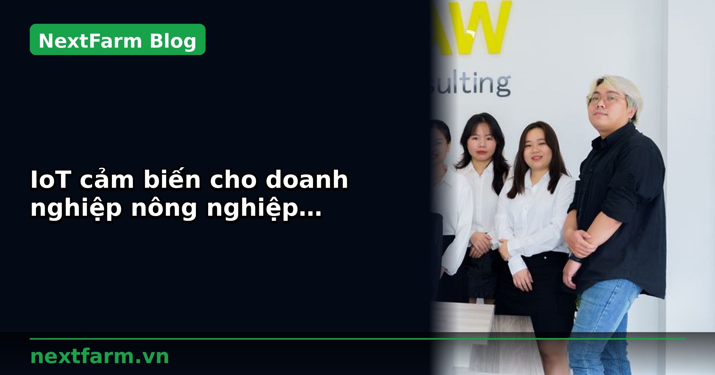 IoT cảm biến cho doanh nghiệp nông nghiệp chuyển đổi số: chọn thiết bị phù hợp | NextFarm