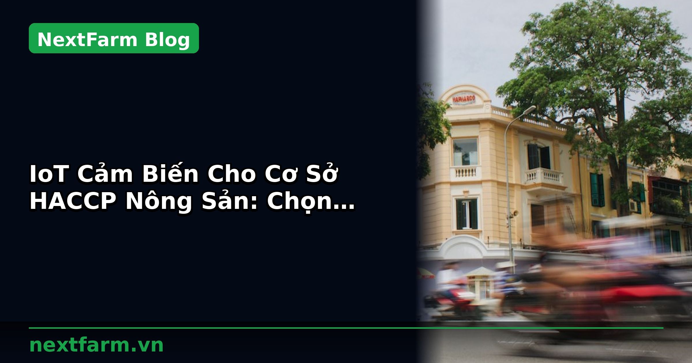 IoT Cảm Biến Cho Cơ Sở HACCP Nông Sản: Chọn Thiết Bị Phù Hợp | NextFarm