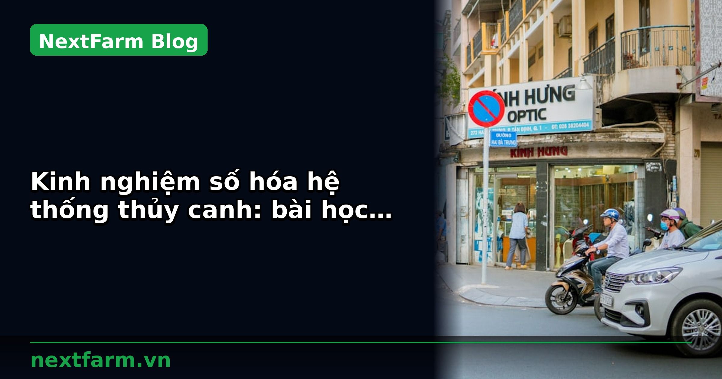 Kinh nghiệm số hóa hệ thống thủy canh: bài học thực tế | NextFarm