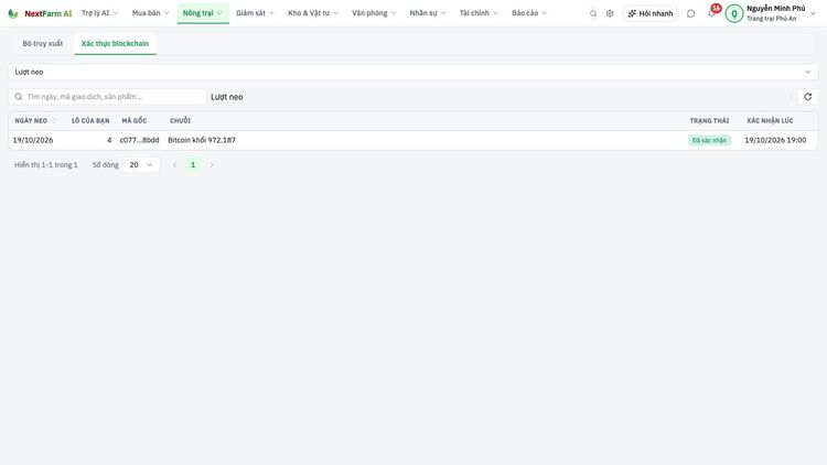 Lượt neo blockchain