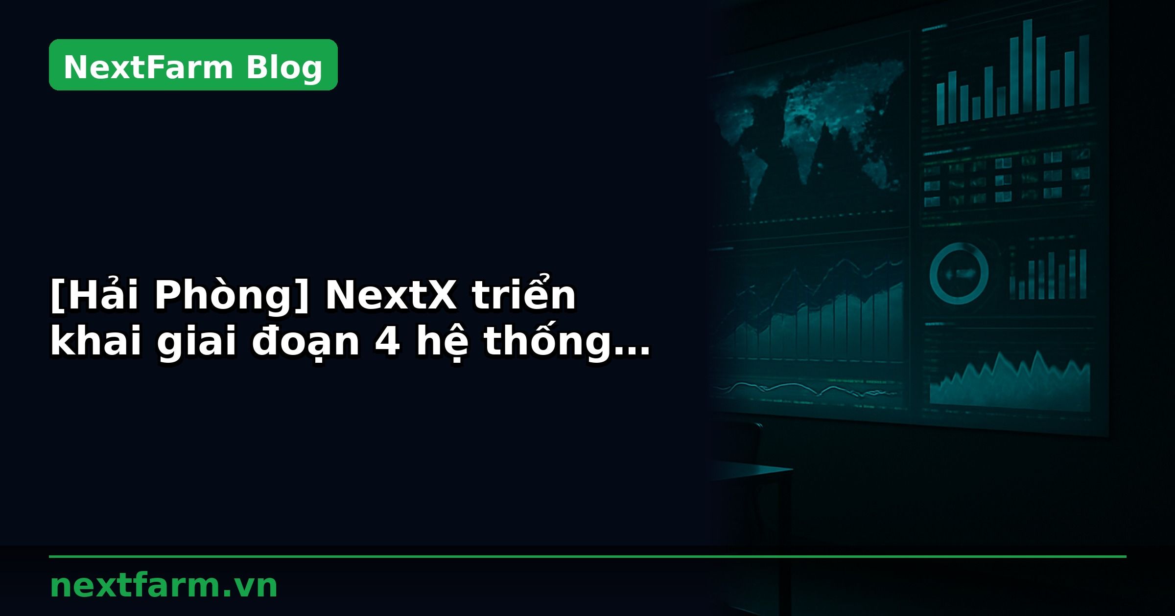 [Hải Phòng] NextX triển khai giai đoạn 4 hệ thống dập bụi tự động cho CTCP Thành Đại Phú Mỹ tại KCN Nam Cầu Kiền – Hải Phòng