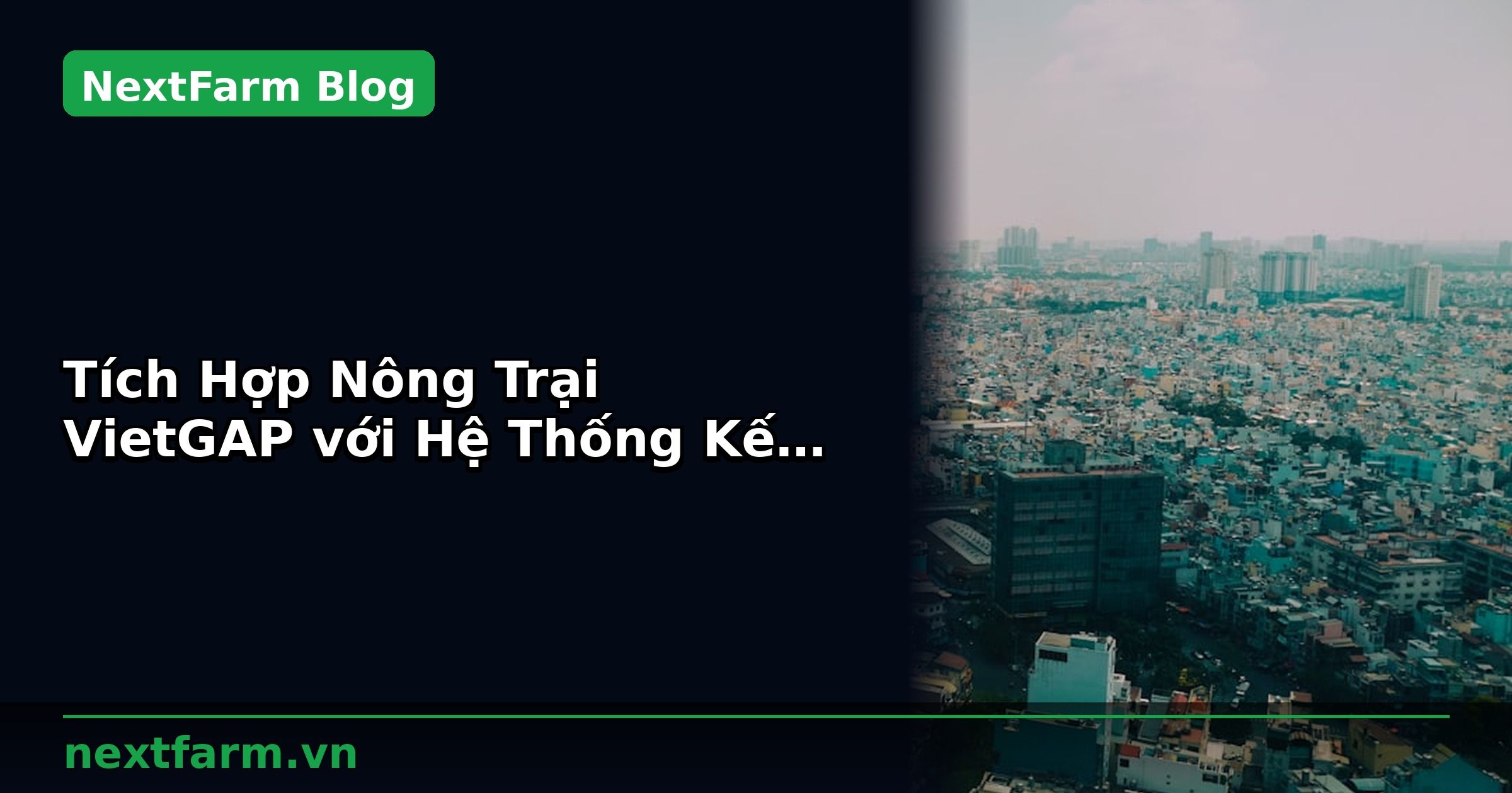 Tích Hợp Nông Trại VietGAP với Hệ Thống Kế Toán | NextFarm