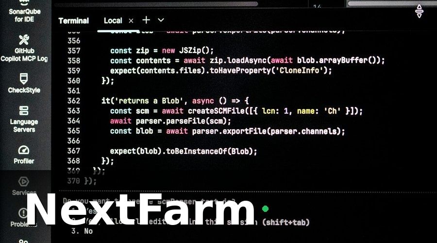 NextFarm — Yêu cầu định dạng file xuất