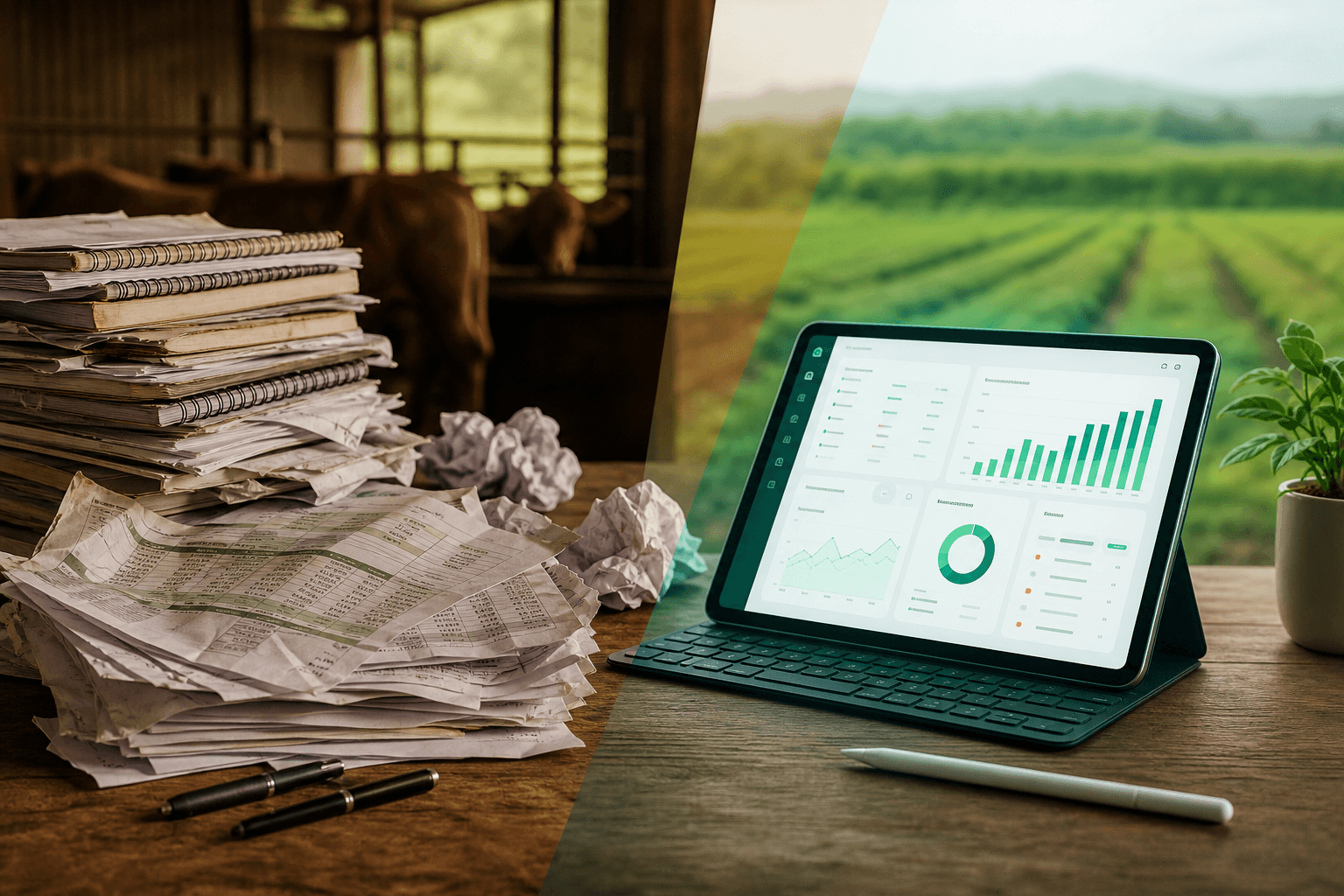 NextFarm — So sánh Excel và phần mềm quản lý nông nghiệp chuyên dụng