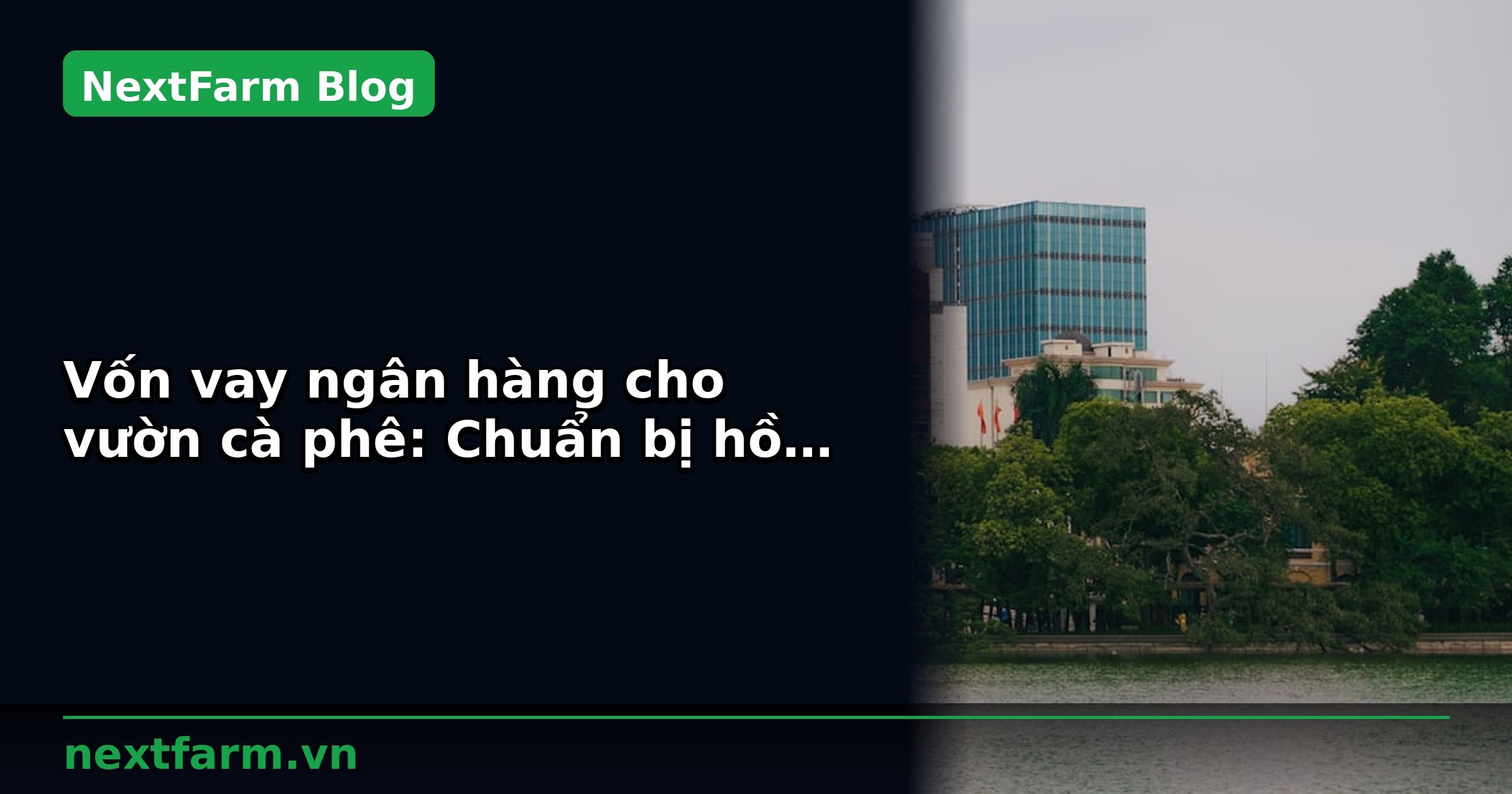 Vốn vay ngân hàng cho vườn cà phê: Chuẩn bị hồ sơ | NextFarm