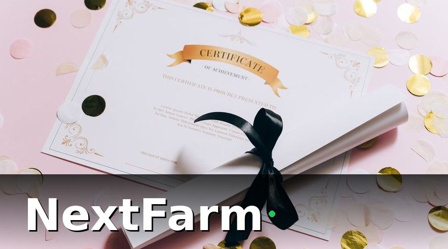 NextFarm — Những chứng nhận quốc tế cần kết hợp blockchain